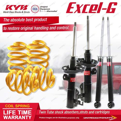 F+R KYB EXCEL-G Shock Absorber Lowered King Spring for HOLDEN Cruze JG JH DIESEL