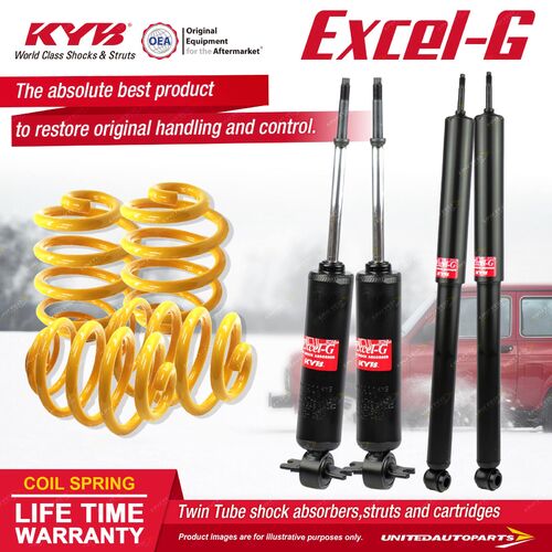 F+R KYB EXCEL-G Shock Absorbers Lowered King Springs for HOLDEN Torana LH UC