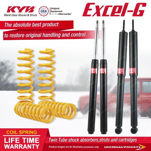 F+R KYB EXCEL-G Shock Absorbers STD King Springs for BMW 318i 320i E30 Sport