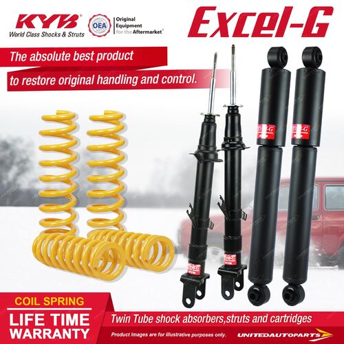 F+R KYB EXCEL-G Shock Absorbers STD King Springs for FORD Territory SYII SZ SUV