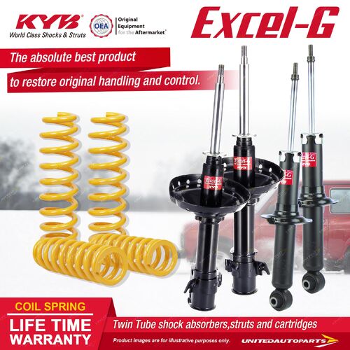 F+R KYB EXCEL-G Shock Absorbers STD King Springs for SUBARU Forester SH SJ