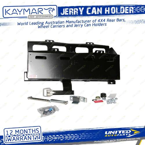 Kaymar Right Double Jerry Can Holder 40L for Ford Ranger PX Series I II III PK