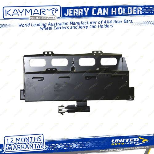 Kaymar Right Hand Double Jerry Can Holder 40L for Nissan Patrol Y62 Series 1-3