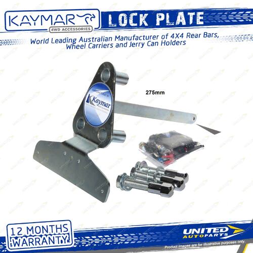 Lock Plate Suits Alloy Incl Number Plate for Land Rover Discovery Series 3 4