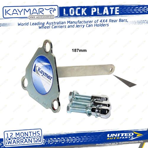 Kaymar Lock Plate Suits Alloy Wheel for Toyota Landcruiser 80 Series 90-97