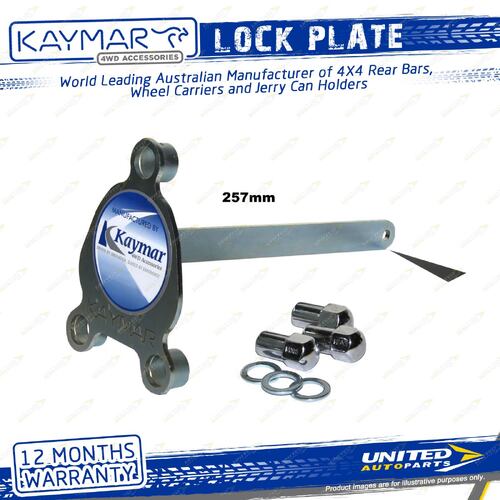 Kaymar Lock Plate Suits Alloy Wheel for Toyota Landcruiser 100 Series 98-07