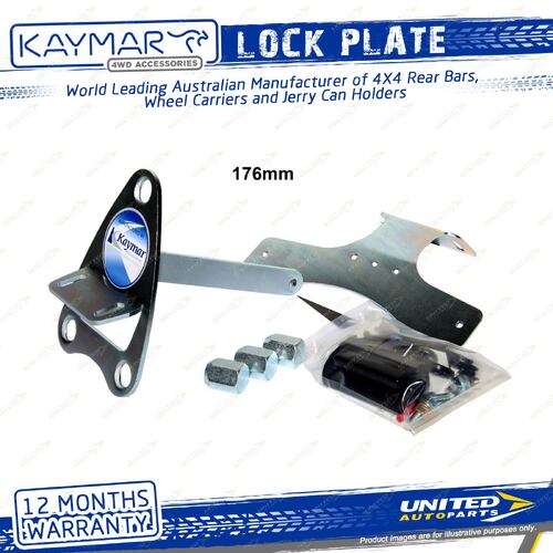 Lock Plate Suits Steel Wheel Number Plate for Toyota Landcruiser 78 105 Series