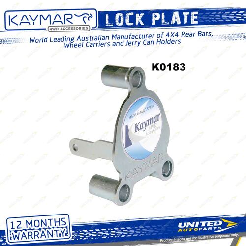 Kaymar Lock Plate Suits Alloy Wheel for Toyota Landcruiser 200 Series Altitude