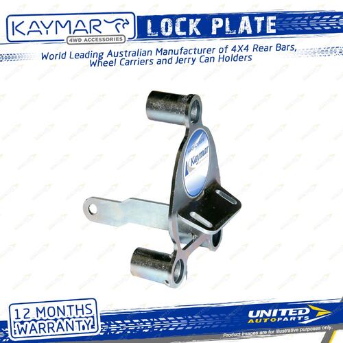 Lock Plate Suits Alloy Wheel Incl Number Plate for Toyota Landcruiser 200 Series