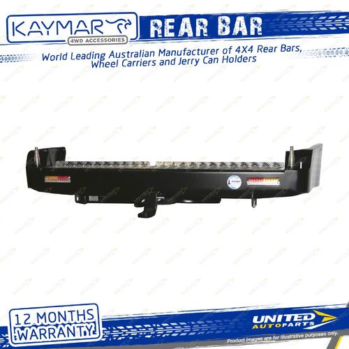 Kaymar Rear Bar Including Tow Bar for Toyota Landcruiser 100 Series IFS 98-07