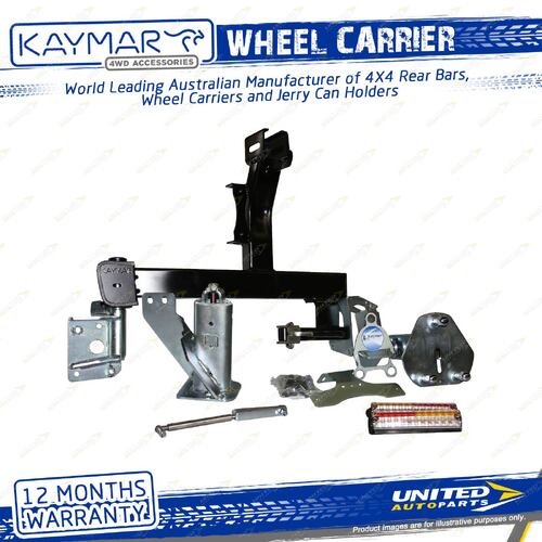 Kaymar Left Alloy Wheel Carrier for Toyota Landcruiser 200 Series VX GX Sahara