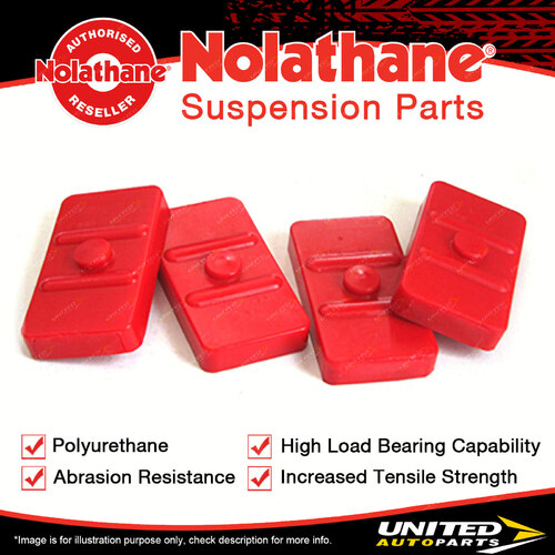 Nolathane Bush Rear Spring to saddle insulator bushing 47047 Premium Quality