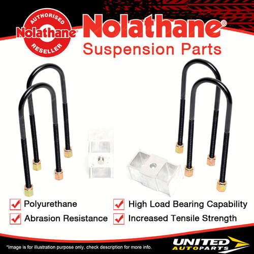 Nolathane Rear Lowering block kit 47911 Brand New Long Life Genuine Performance