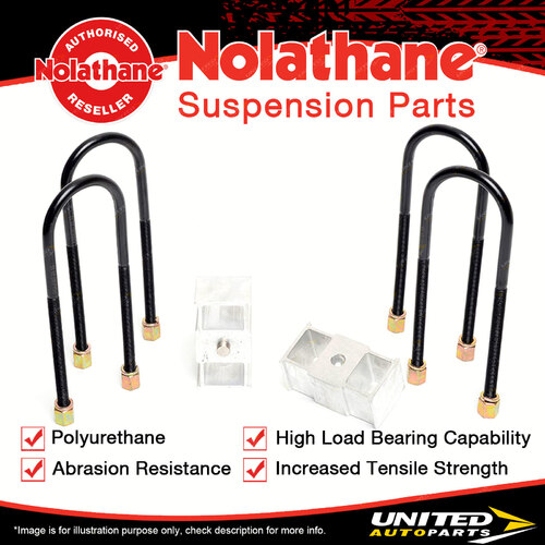 Nolathane Rear Lowering block kit 47925 Brand New Long Life Genuine Performance