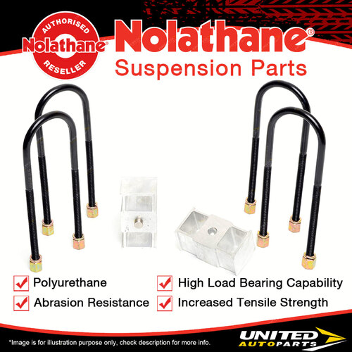 Nolathane Rear Lowering block kit 47951 Brand New Long Life Genuine Performance