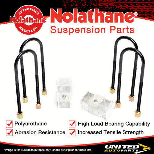 Nolathane Rear Lowering block kit 47963 Brand New Long Life Genuine Performance