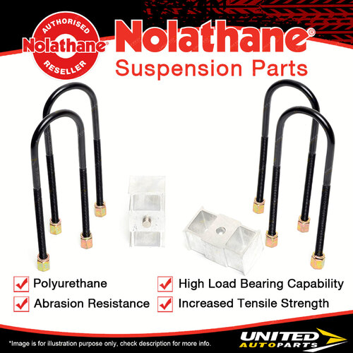 Nolathane Rear Lowering block kit 47965 Brand New Long Life Genuine Performance