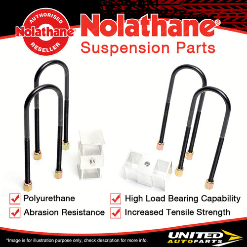 Nolathane Rear Lowering block kit 47970 Brand New Long Life Genuine Performance