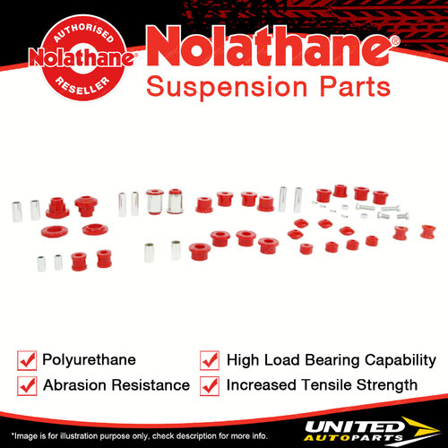 Nolathane F and R Essential Vehicle Kit NVK3 Brand New Premium Quality