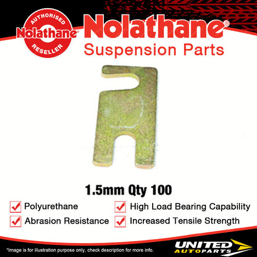 Nolathane Front Control arm upper alignment shims 45316 Premium Quality