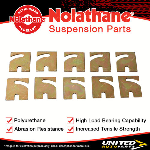 Nolathane Front Control arm upper alignment shims 45353 Premium Quality