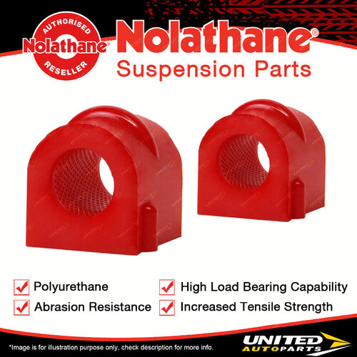 Nolathane Bush Front Sway bar mount bushing for HSV Commodore Gts Statesman 21mm