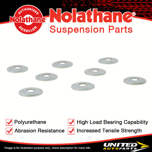 Nolathane Rear Sway bar link washers 42933 Brand New Premium Quality