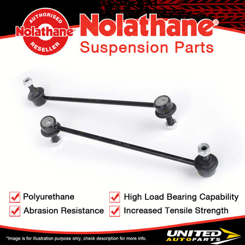 Nolathane Front Sway bar link 42762 Brand New Long Life Genuine Performance