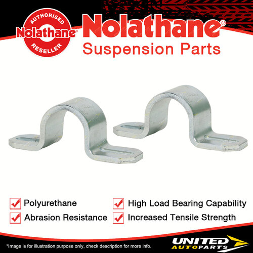 Nolathane Front Sway bar mount saddle for Mazda Rx7 SA SERIES I II III 2R 65mm