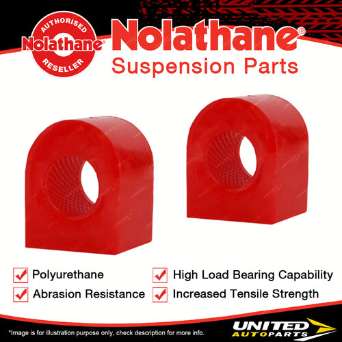 Nolathane Bush Rear Sway bar mount bushing for Nissan Laurel C31 6CYL 1980-1984