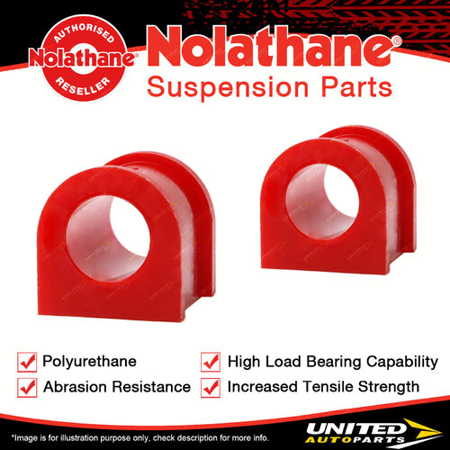 Nolathane Bush Rear Sway bar mount bushing for Mazda 323 BD Familia BF BW 4CYL