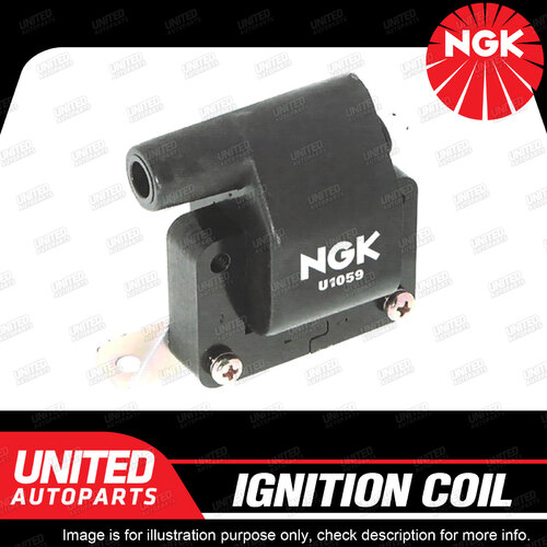 NGK Ignition Coil for Kia Mentor 1.5l 4Cyl 1996-1998 Single U1059