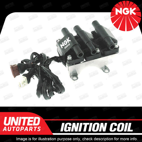 NGK Ignition Coil for Audi A4 B5 A8 D2 2.6L 2.8L V6 1995-1998 Single