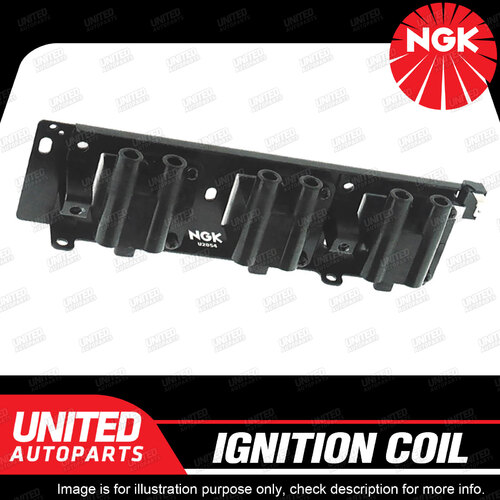 NGK Ignition Coil for Kia Carnival KV11 2.5L V6 132kW 09/1999-02/2007 Single