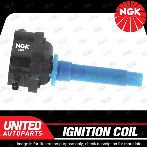 NGK Ignition Coil for Kia Carens Shuma Spectra FB 1.8L 4Cyl 2000-2004