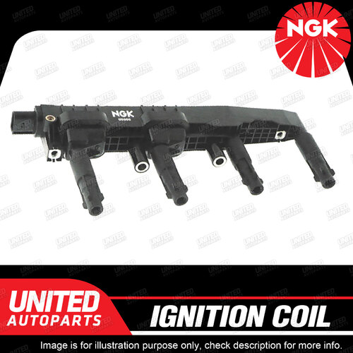 NGK Ignition Coil for Mercedes-Benz A140 W168 A160 W168 A190 W168 Single