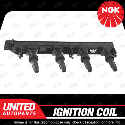 NGK Ignition Coil for Citroen C4 C5 RFS 2.0L 4Cyl DOHC MPFI 16V 103kW 2005-2010