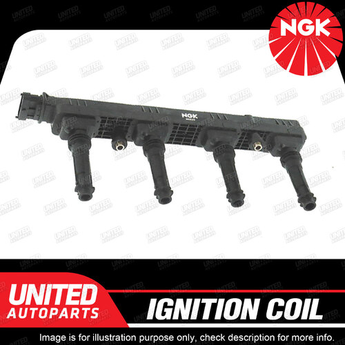 NGK Ignition Coil for Holden Astra TS AH 2.0L 4Cyl 2003-2010 Single