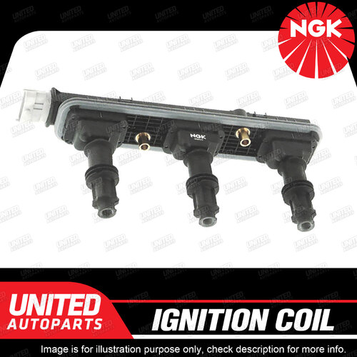 NGK Ignition Coil for Holden Vectra ZC 3.2L V6 155kW 03/2003-12/2006 Single