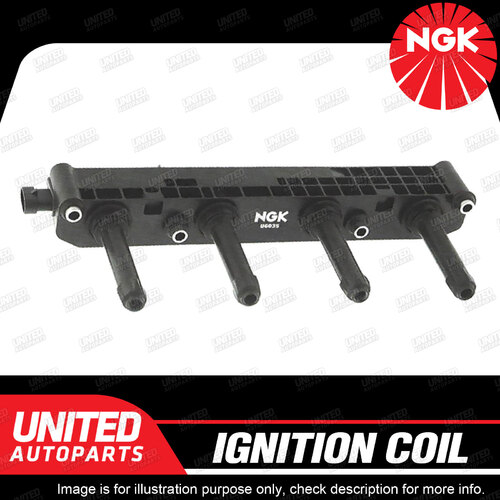 NGK Ignition Coil for Holden Viva JF 1.8L 4Cyl 89kW 09/2005-05/2009 Single