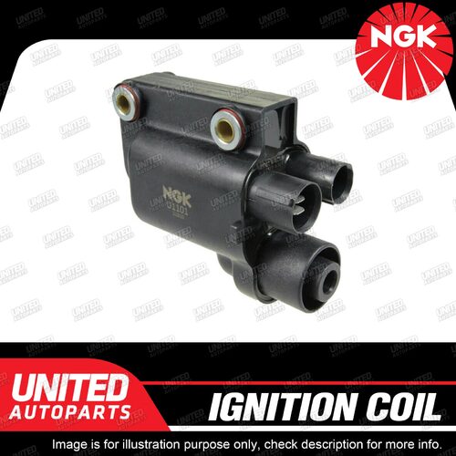 NGK Ignition Coil for Honda Prelude BA4 2.0L B20A6 4Cyl EFI DOHC 1987-1991