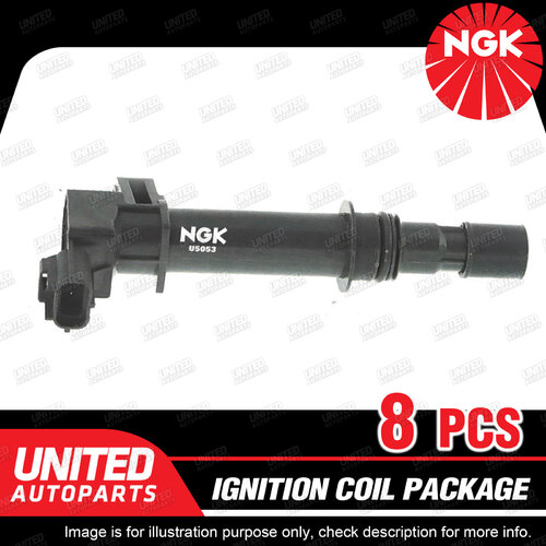 8 x NGK Ignition Coils Pack for Jeep Commander XH Grand Cherokee WJ WG WH 4.7L