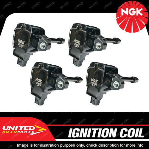 4 x NGK Ignition Coils for Honda Accord CV Civic FC FK CRV RW 1.5 litre I4 16V