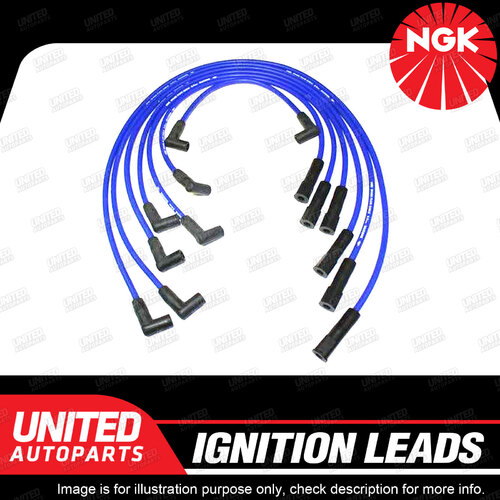 NGK Ignition Lead Set for Ford Fairlane ZL Fairmont Utility XF LTD FE 16Cyl