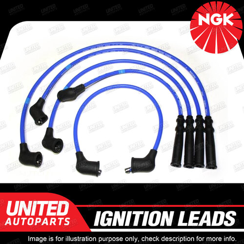 NGK Ignition Lead Set for Toyota Celica RA65 Corona RT142 Landcruiser RJ70 2.4L