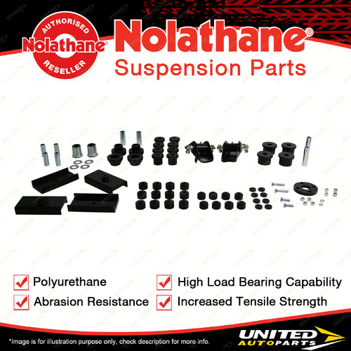 Nolathane F & R Essential Vehicle Kit for Ford Falcon Fairmont XA XB XD XW XY