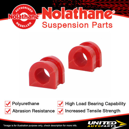 Nolathane Front Sway Bar Mount Bush 27mm for Ford Territory SX SY 4.0L SUV 04-11