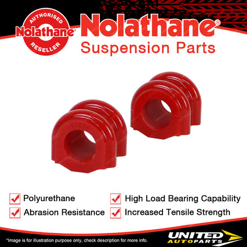 Nolathane Front Sway Bar Mount Bush 27mm for Kia Sorento XM UM 2.2 2.4 3.5 09-On