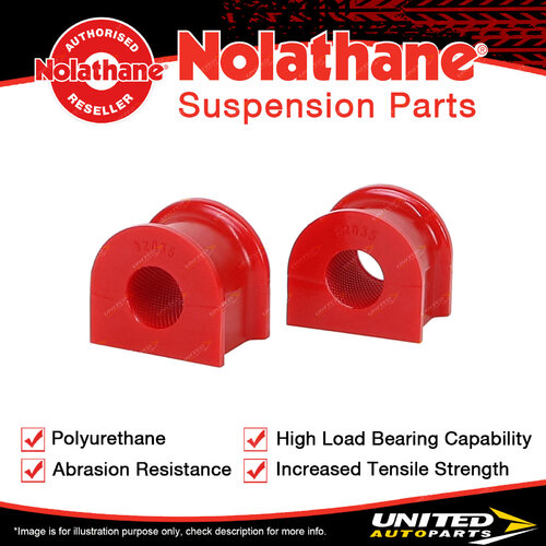 Nolathane Front Sway Bar Mount Bush 24mm for Holden Commodore Calais VE VF V6 V8