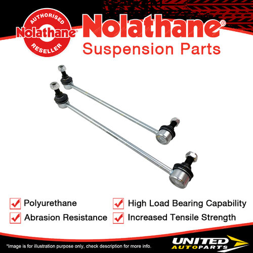 Nolathane Front Sway Bar Link for Skoda Octavia 1Z Superb 3T Yeti 5L 2004-2017